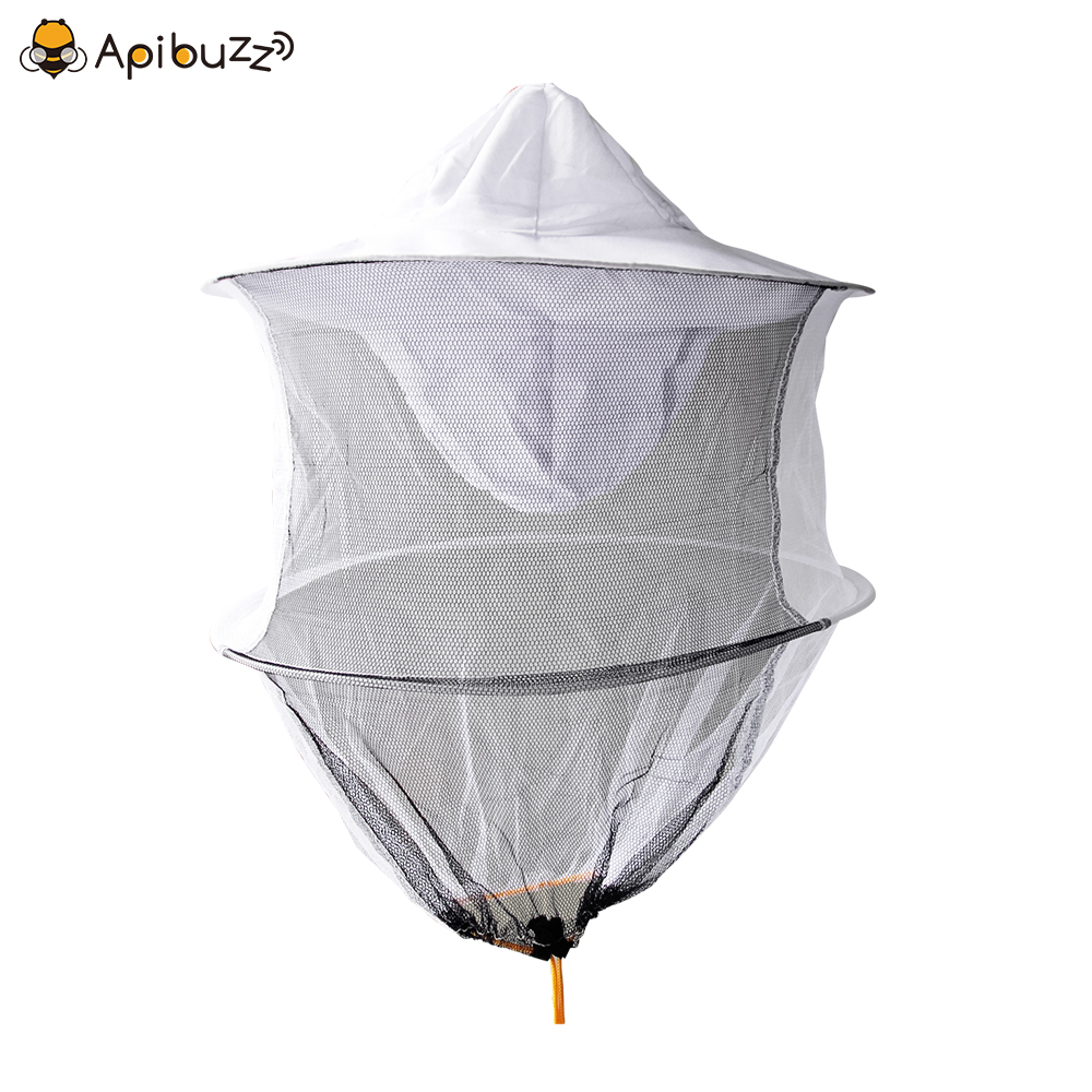 Fishing Equipment And Tools - Çift Katmanlı Beyaz Arıcılık Şapkası Peçesi