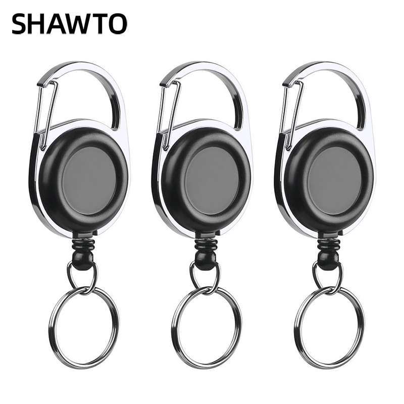 Fishing Equipment And Tools - Shawto elastik Fly balıkçılık anahtarlık retraktör
