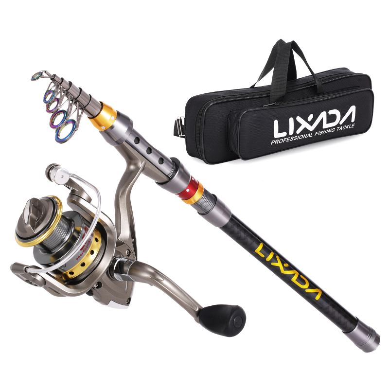 Fishing Equipment Europe - Lixada teleskopik olta ve makara Combo