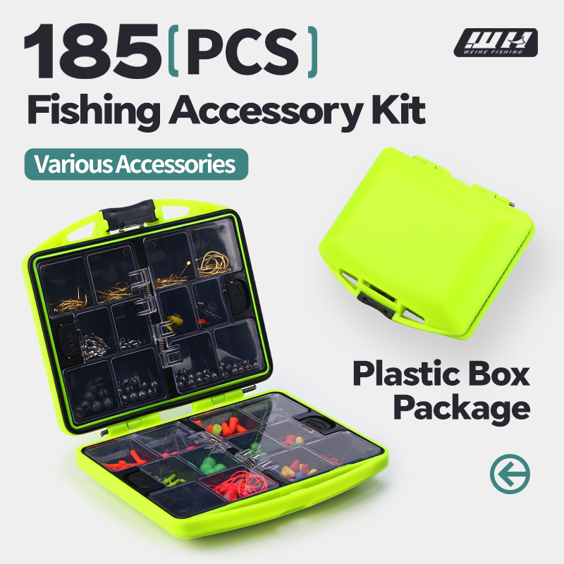 Fishing Equipment Storage - WEIHE 185 Parça Olta Aksesuarları Seti