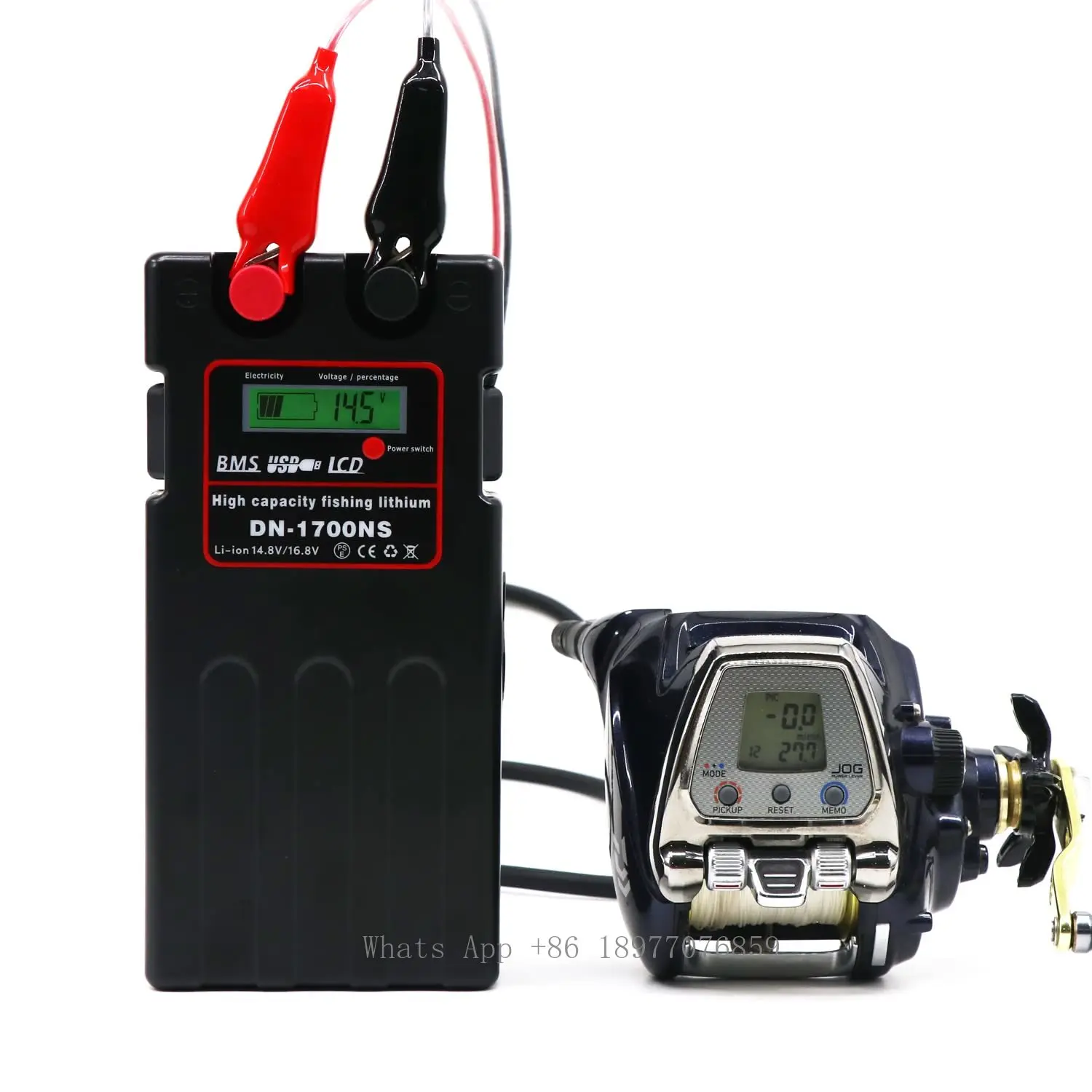 Fishing Equipment Daiwa - DN-1700NS 12800mah Taşınabilir Daiwa Elektrikli Balıkçılık