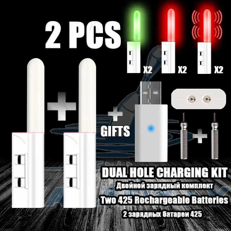 Bite Alarm Fishing - 2 adet LED Gece Lambası Elektronik