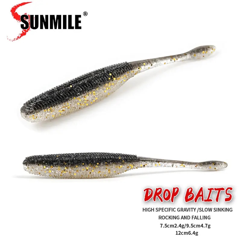 Fishing Equipment Deals - SUNMILE Balıkçılık Lures Damla Yumuşak Yemler