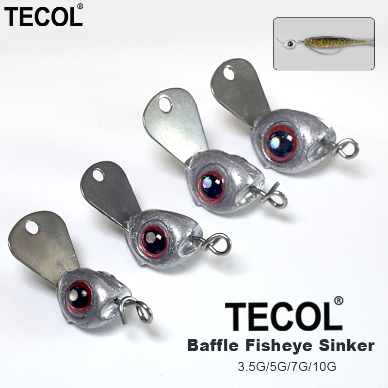 Jig Head Lure - TECOL 5'li/10'lu Paket 3.5g 5G 7G