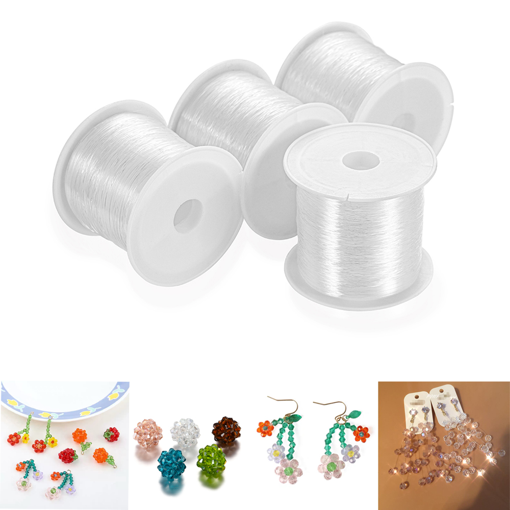 Fishing Equipment Deals - 1 adet 0.2-1mm olta boncuk tel