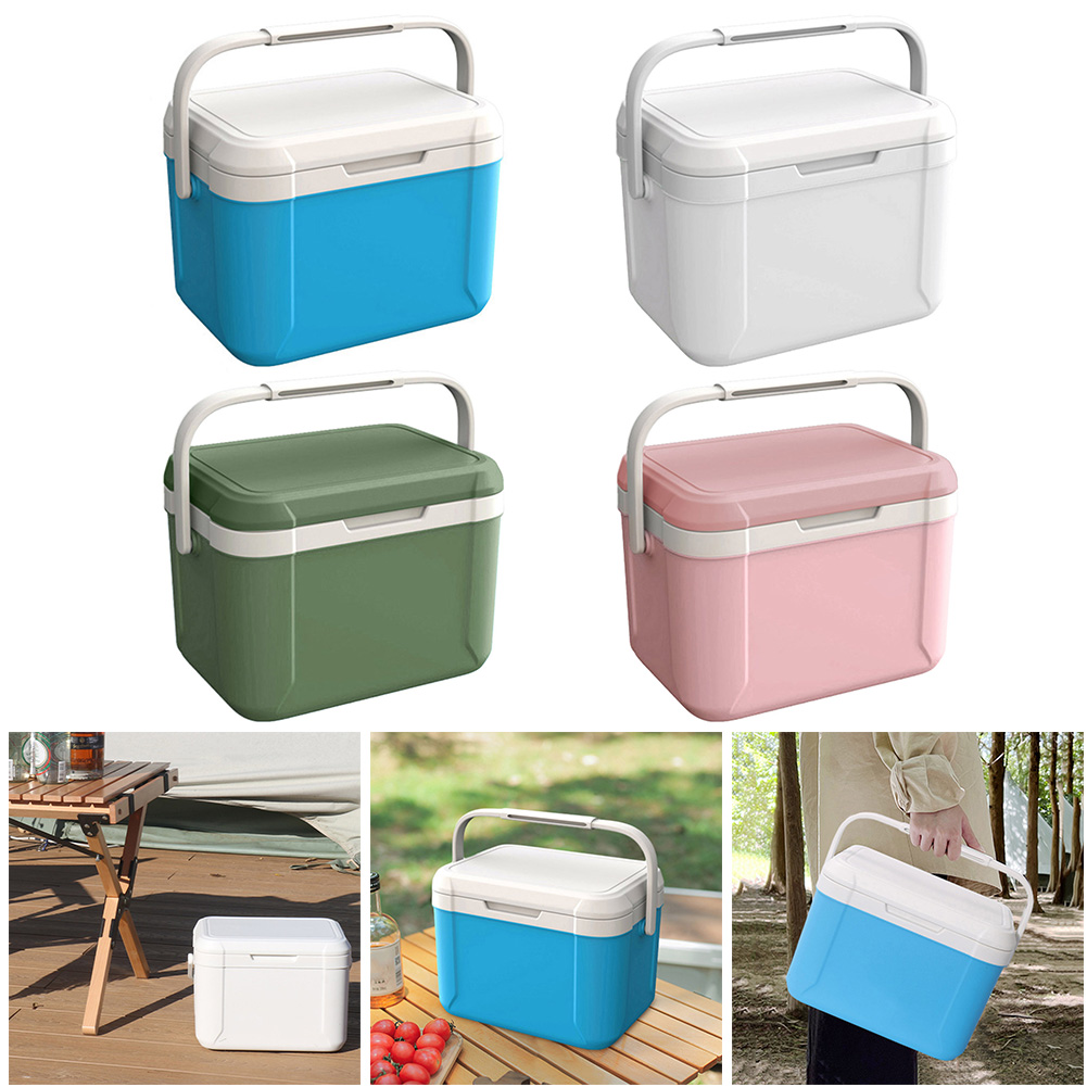 Fishing Equipment Storage - 13/6/5L kamp soğutucu kutu taşınabilir açık