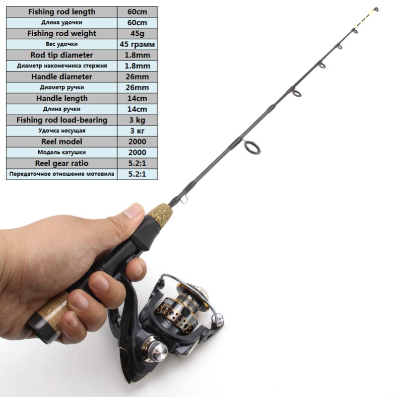 60 cm 2 İpuçları Çubuk Makaras - Fishing Equipment Europe incelemesi ve fiyatı