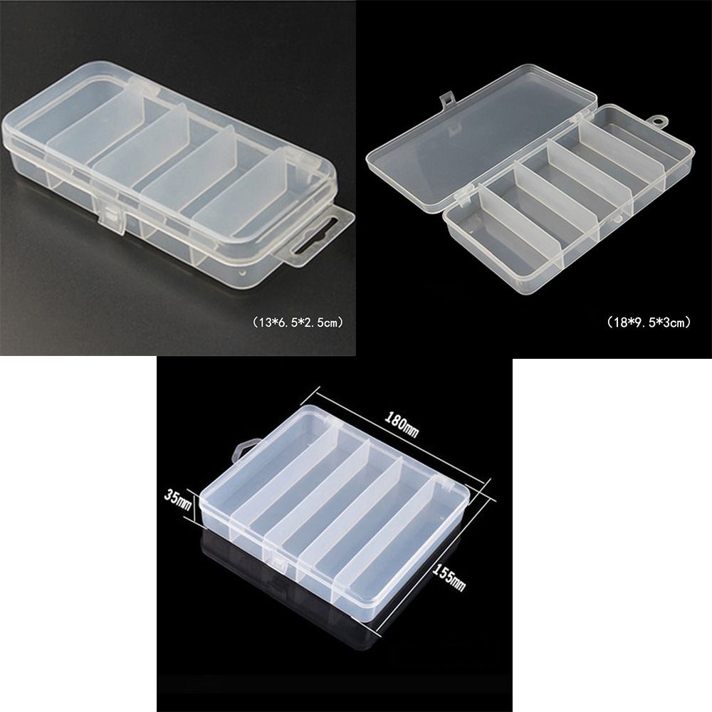 1/3 adet 3 Boyutta Plastik Bal - Fishing Equipment Storage incelemesi ve fiyatı