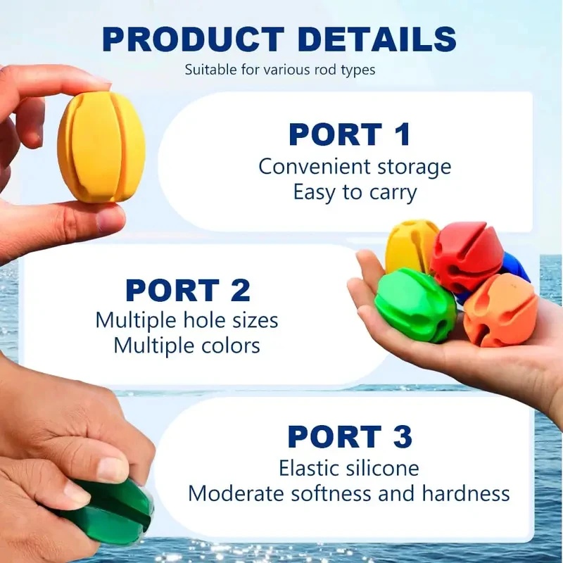 6/12/18 adet çubuk koruma kapa - Fishing Equipment Storage incelemesi ve fiyatı