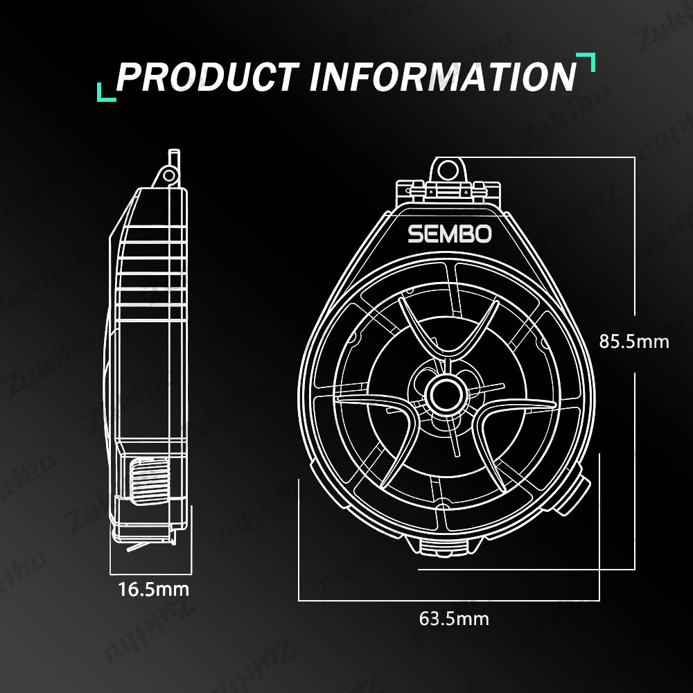 ZUKIBO Kompakt Misina Saklama  - Fishing Equipment Storage incelemesi ve fiyatı