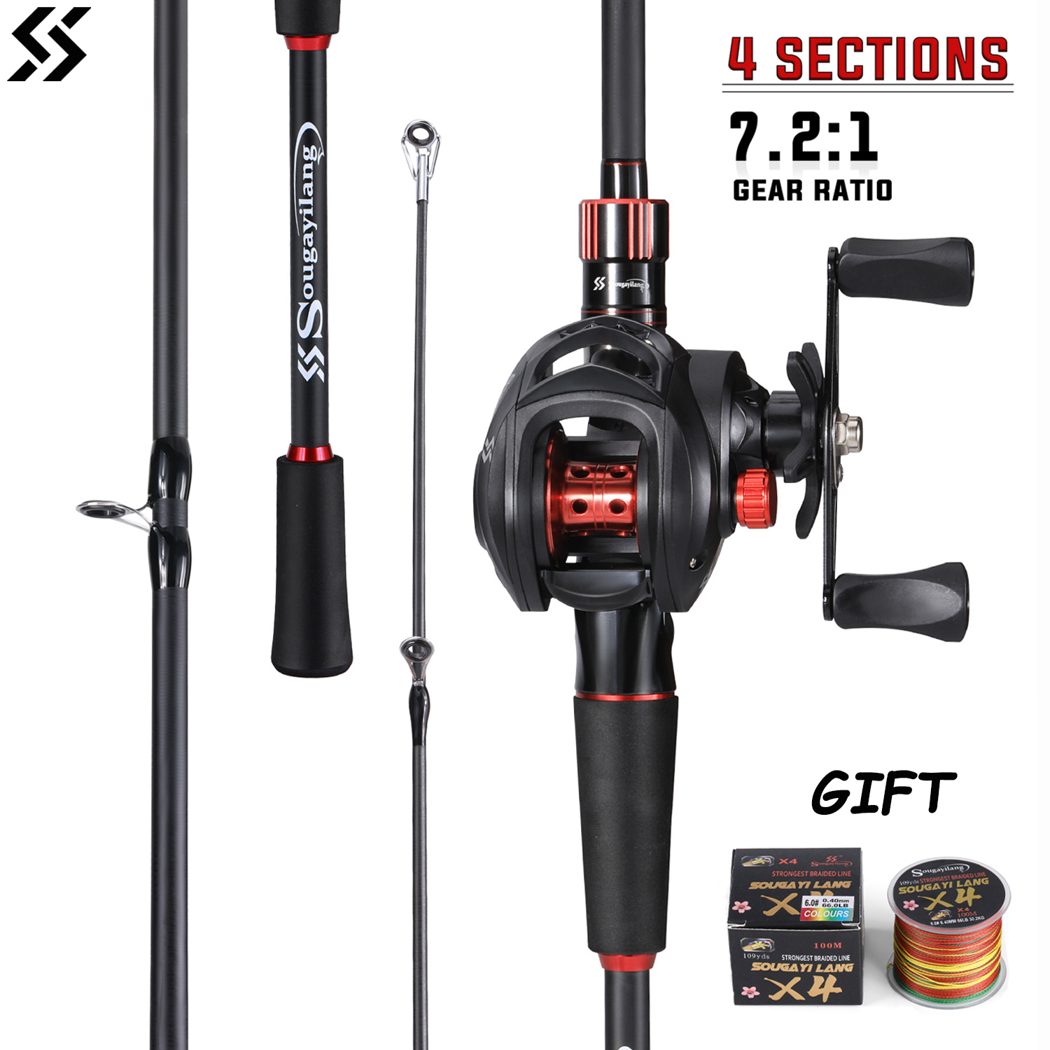 Sougayilang Olta ve Makara Kom - Fishing Equipment Europe incelemesi ve fiyatı
