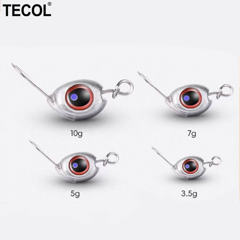 TECOL 5'li/10'lu Paket 3.5g 5G - Jig Head Lure incelemesi ve fiyatı