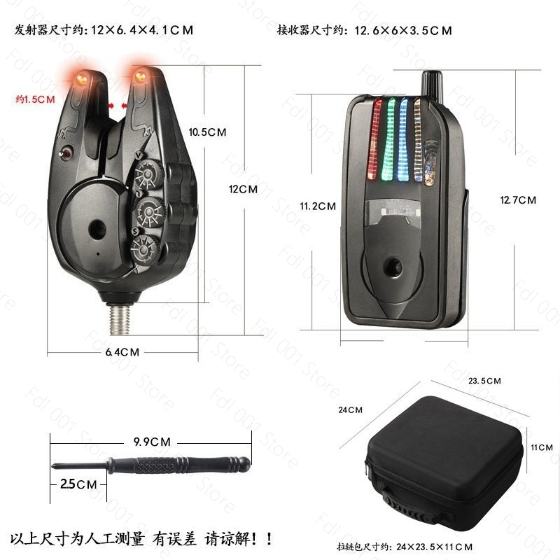 Su Geçirmez JY-82 Dayanıklı Ka - Bite Alarm Fishing incelemesi ve fiyatı