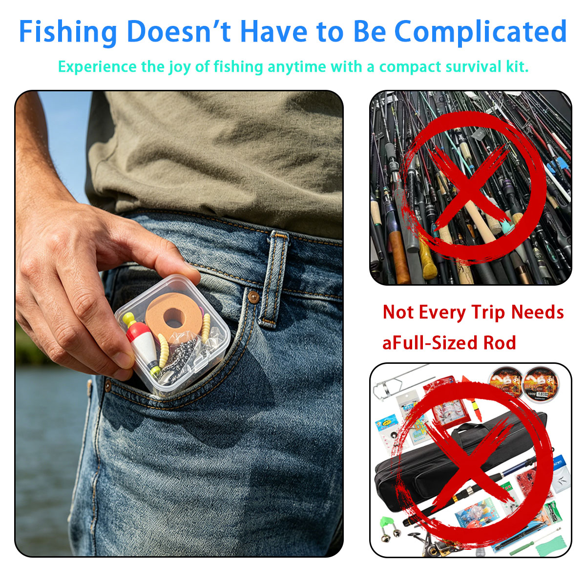 Taşınabilir Acil Durum Balıkçı - Fishing Equipment Storage incelemesi ve fiyatı