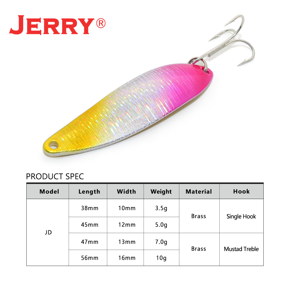 Jerry JD yapay kaşık yem 7g 10 - Fishing Equipment Deals incelemesi ve fiyatı