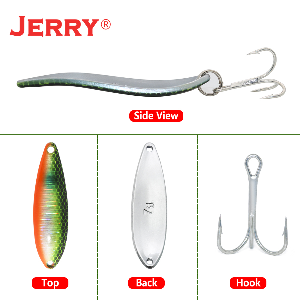 Jerry JD yapay kaşık yem 7g 10 - Fishing Equipment Deals incelemesi ve fiyatı