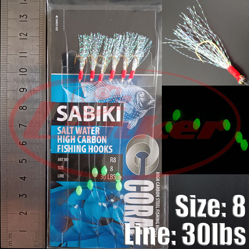 Lunker sabiki teçhizat kancala - Fishing Equipment Deals incelemesi ve fiyatı