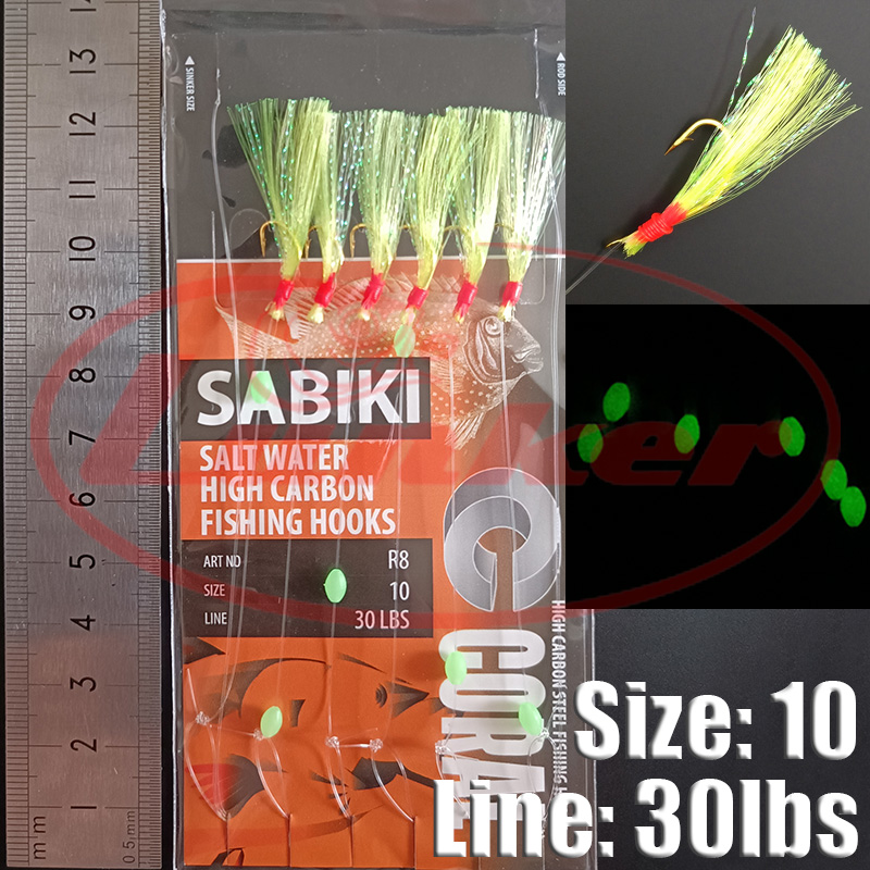 Lunker sabiki teçhizat kancala - Fishing Equipment Deals incelemesi ve fiyatı